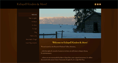 Desktop Screenshot of kalispellkindersandmore.com
